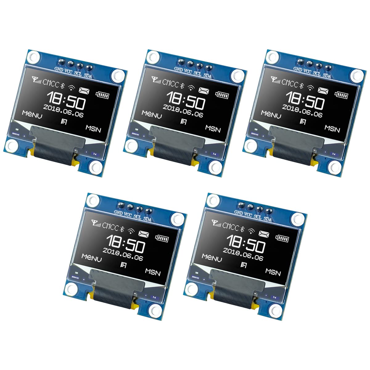 Ssd1306 - 0,96-дюймовый OLED-дисплей I2C IIC, модуль с