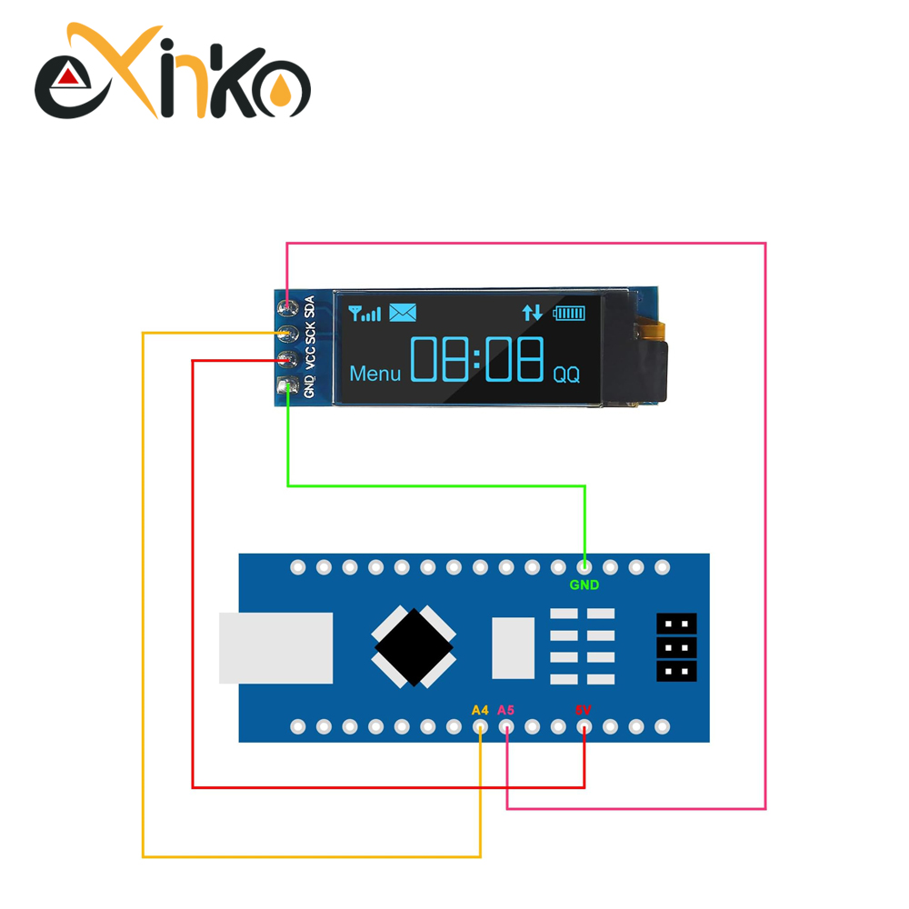 1-10 шт. 0,91-дюймовый OLED-ди – обзор и цена Ssd1306