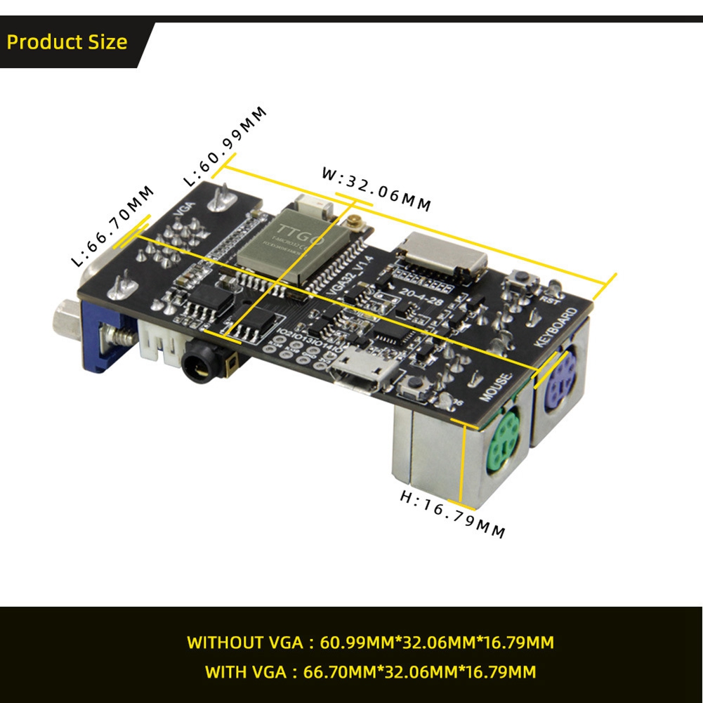 Лидер продаж FabGL VGA32 VGA E – обзор и цена Joystick Module