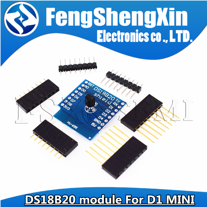 Модуль DS18B20 для D1 MINI WIF – обзор и цена Ds18B20