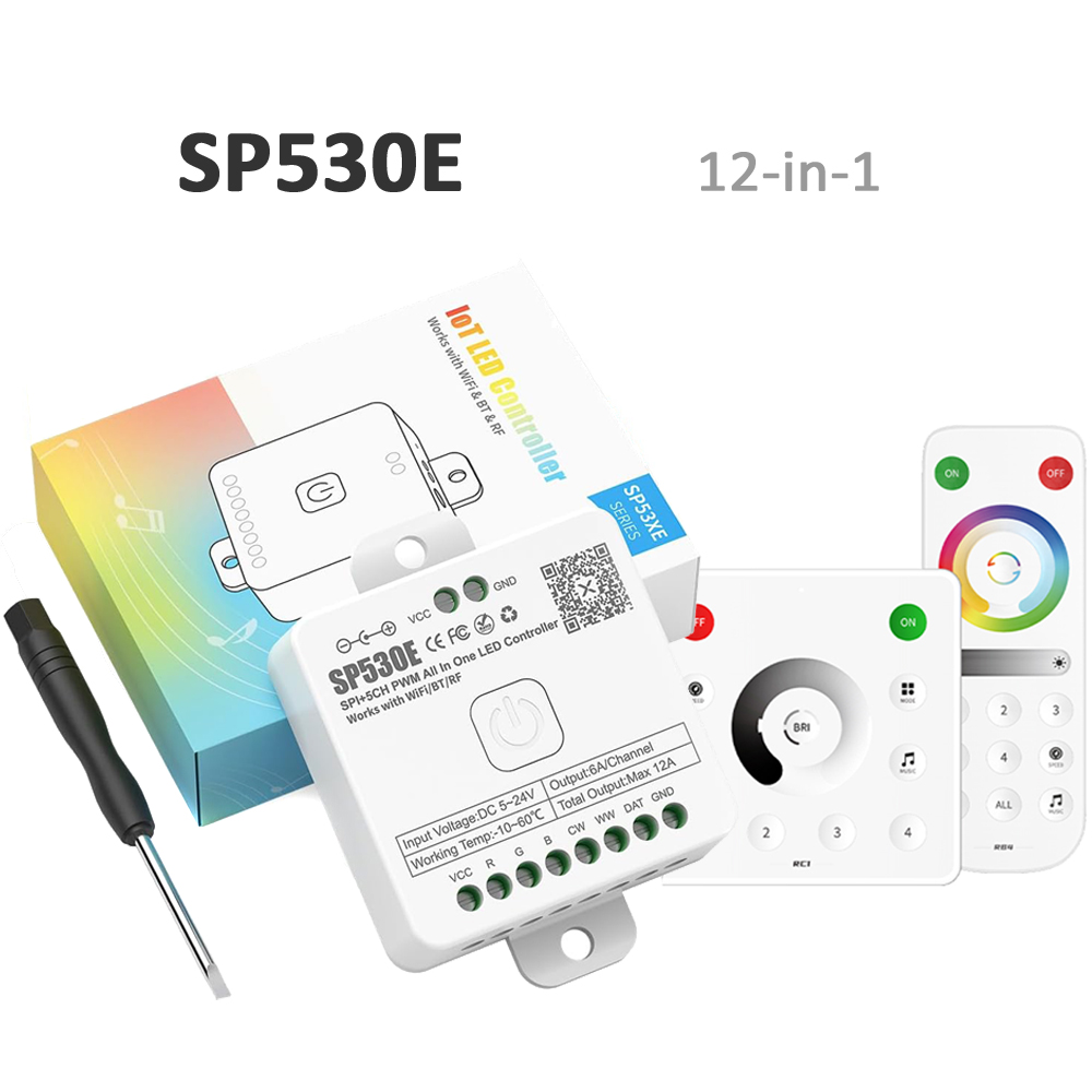 Контроллер светодиодной ленты  – обзор и цена Ws2812B Strip 5V
