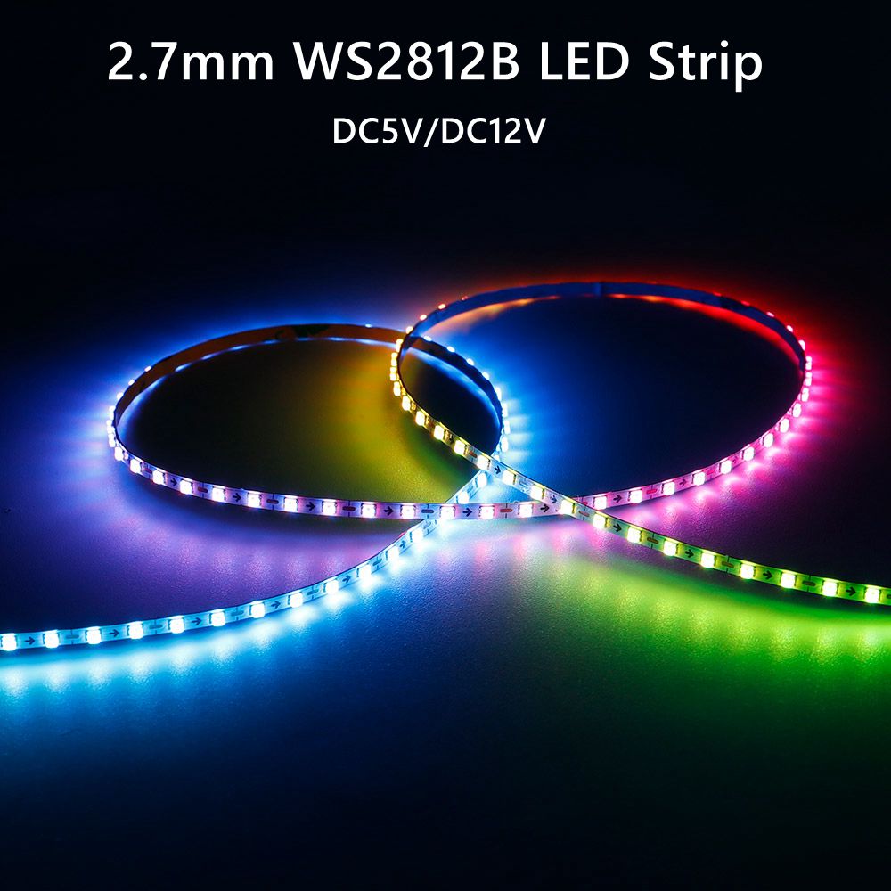 Светодиодная лента WS2812B 2,7 – обзор и цена Ws2812B Strip 5V
