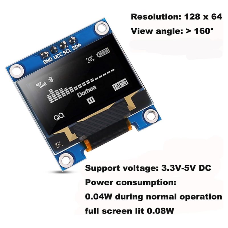 A37T-4Pcs 0,96-дюймовый OLED-д – обзор и цена Ssd1306