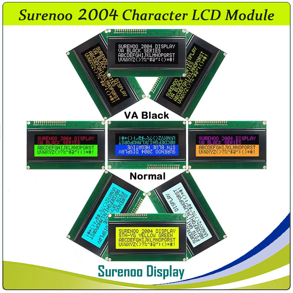 Surenoo 204 20X4 2004, символь – обзор и цена Lcd 1602