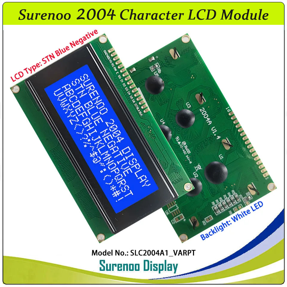 Surenoo 204 20X4 2004, символь – обзор и цена Lcd 1602