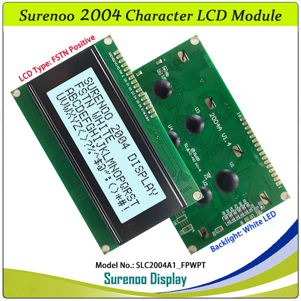 Surenoo 204 20X4 2004, символь – обзор и цена Lcd 1602